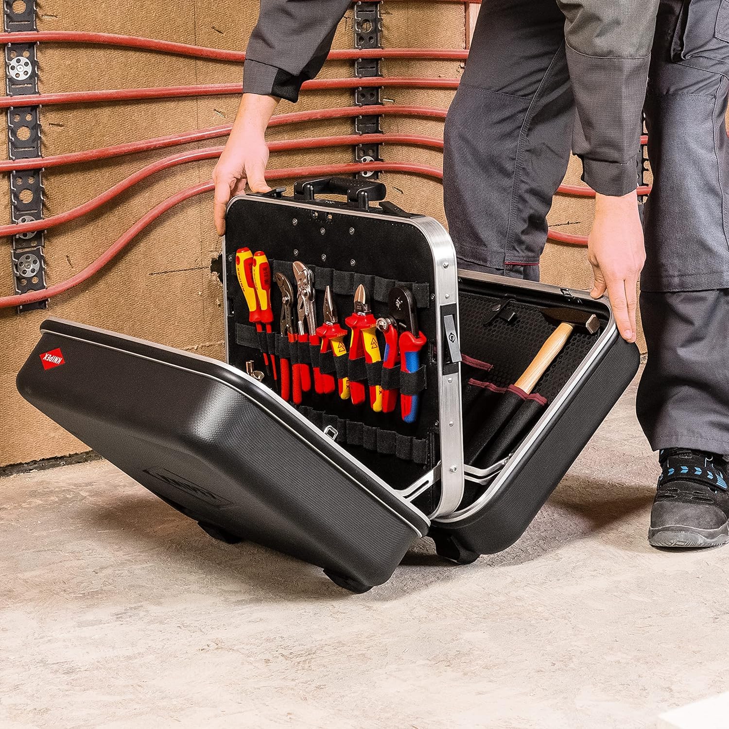 Ящик для инструментов Knipex Big Twin Electric 00 21 42, фото №2 Ящик для инструментов Knipex Big Twin Electric 00 21 42, фото №2