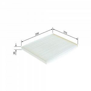 Фильтр салона BOSCH 1 987 432 188 ALFA ROMEO CITROËN FIAT GMC OPEL - Фото 1