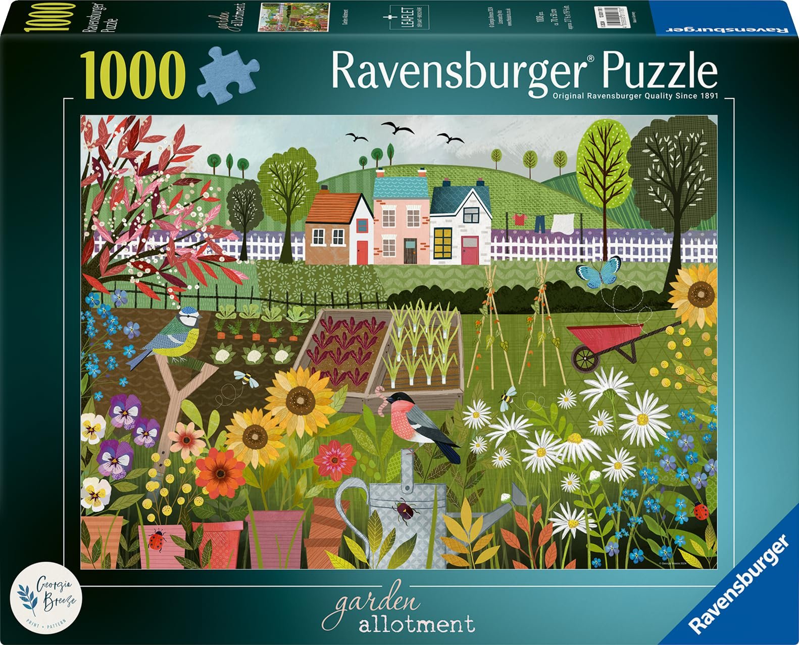 Пазл Ravensburger Garden Allotment 12001178 1000 элементов для взрослых и детей от 14 лет, фото №1