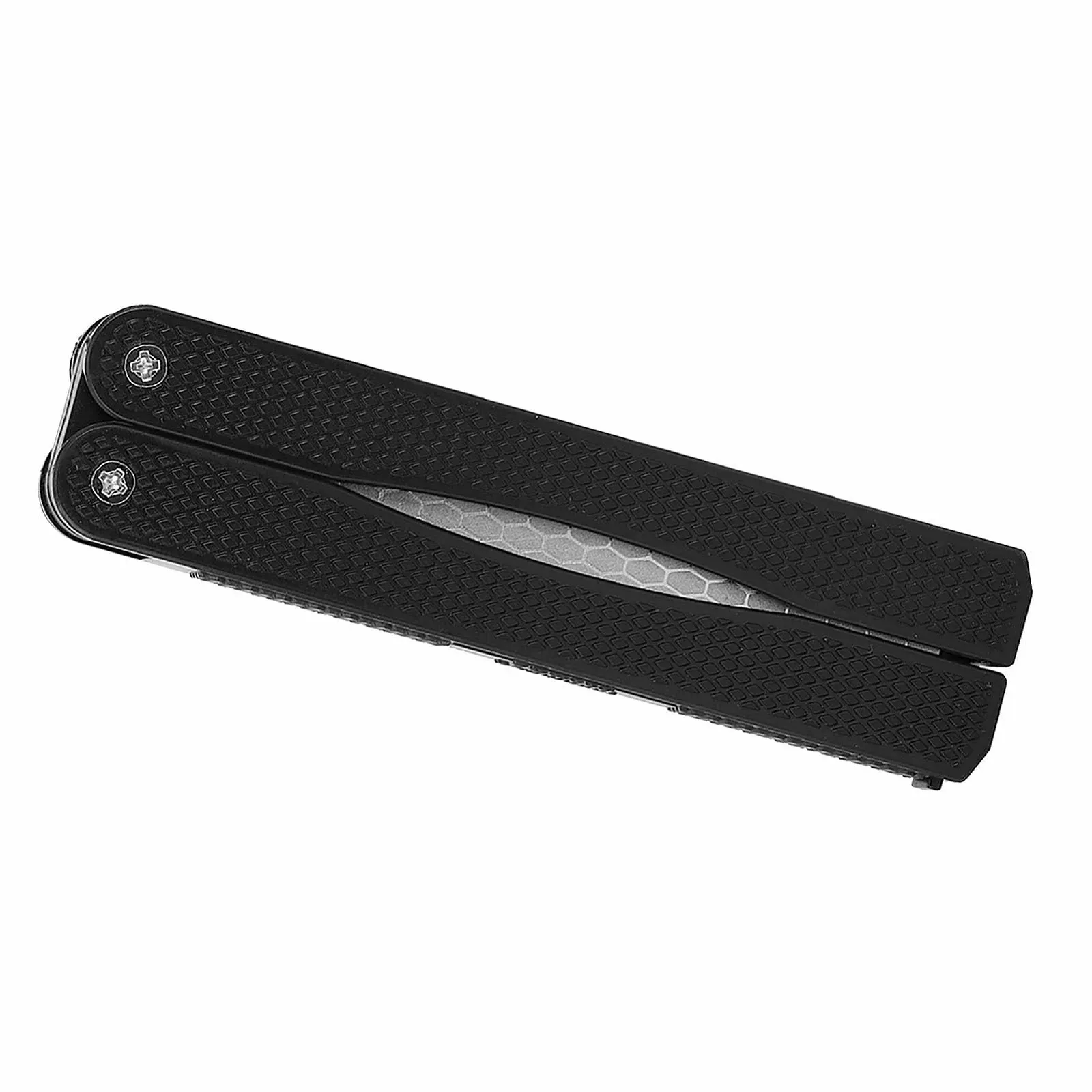 Точилка для ножей портативная складная нескользящая Черная, фото №5