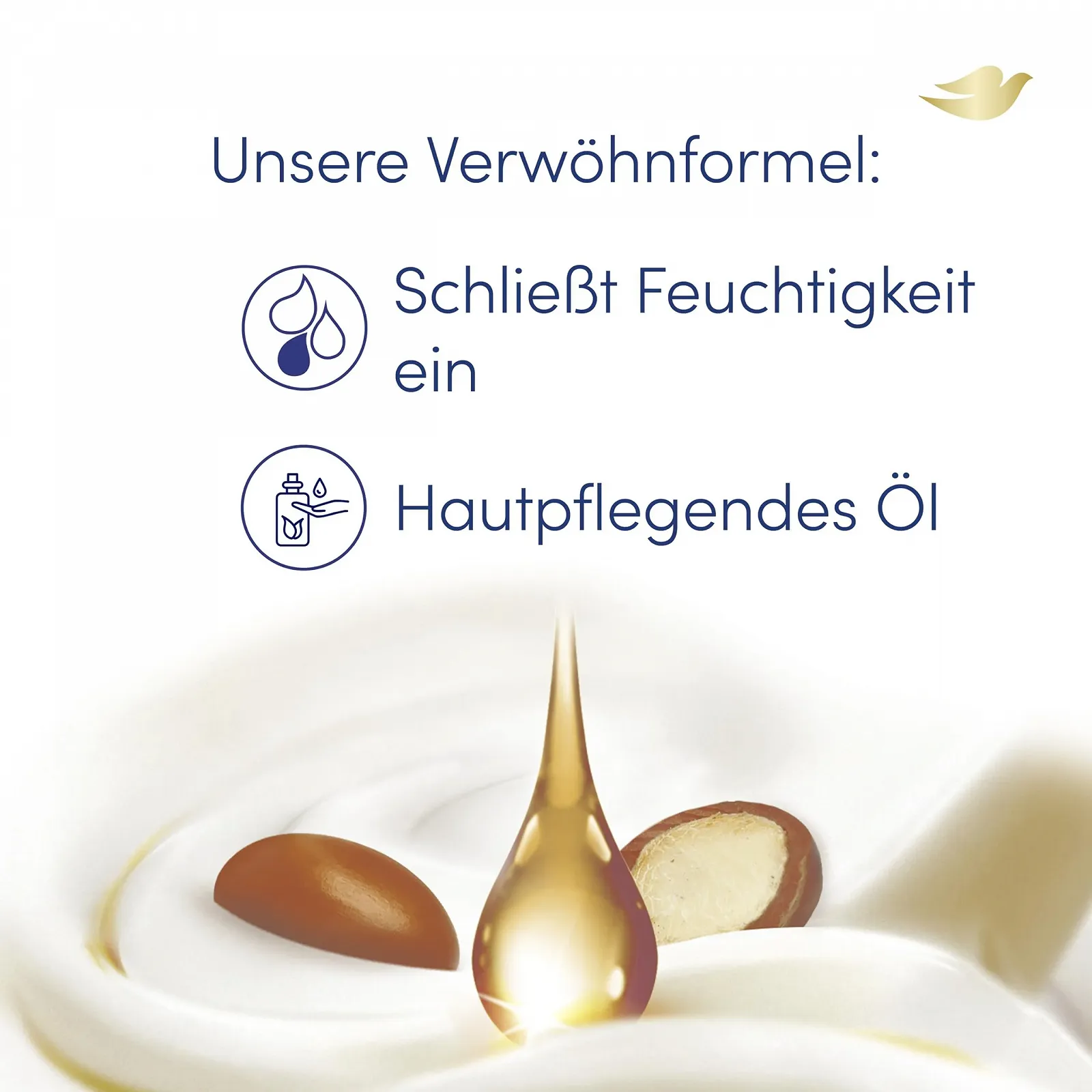 Лосьйон для тіла Dove Body Love Pampering Care для сухої шкіри Зволожуючий крем з маслом ши та ваніллю 3 x 400 мл, фото №5