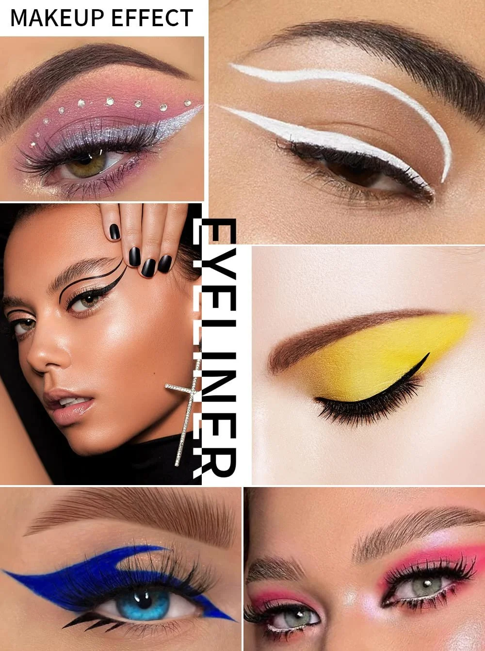 Карандаш для глаз Interookie Кремовая, Водостойкий и маслостойкая, фото №6