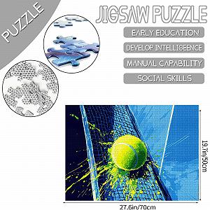 Пазл Tucocoo Tennis Ball Doodle Graffiti Art 1000 деталей synthetic.ua - Фото 1