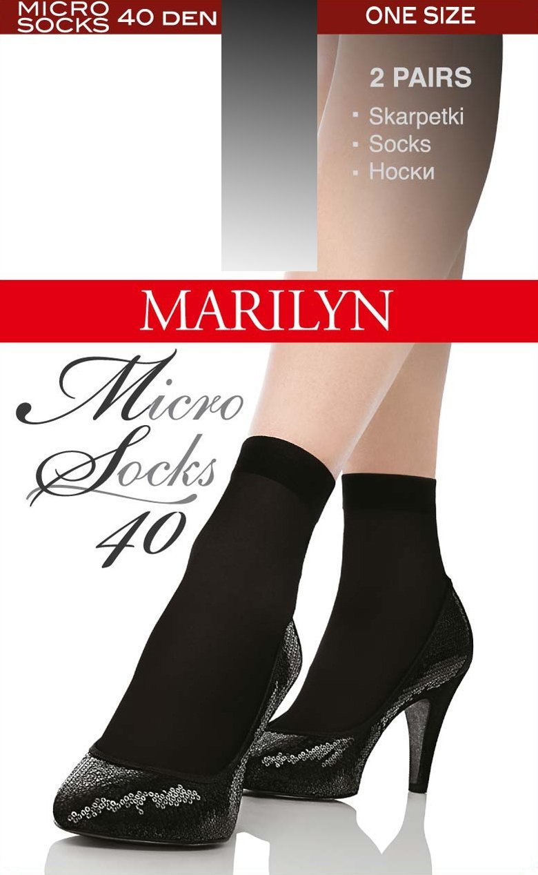 Шкарпетки MARILYN, 2 пари, 40 ден, фото №3