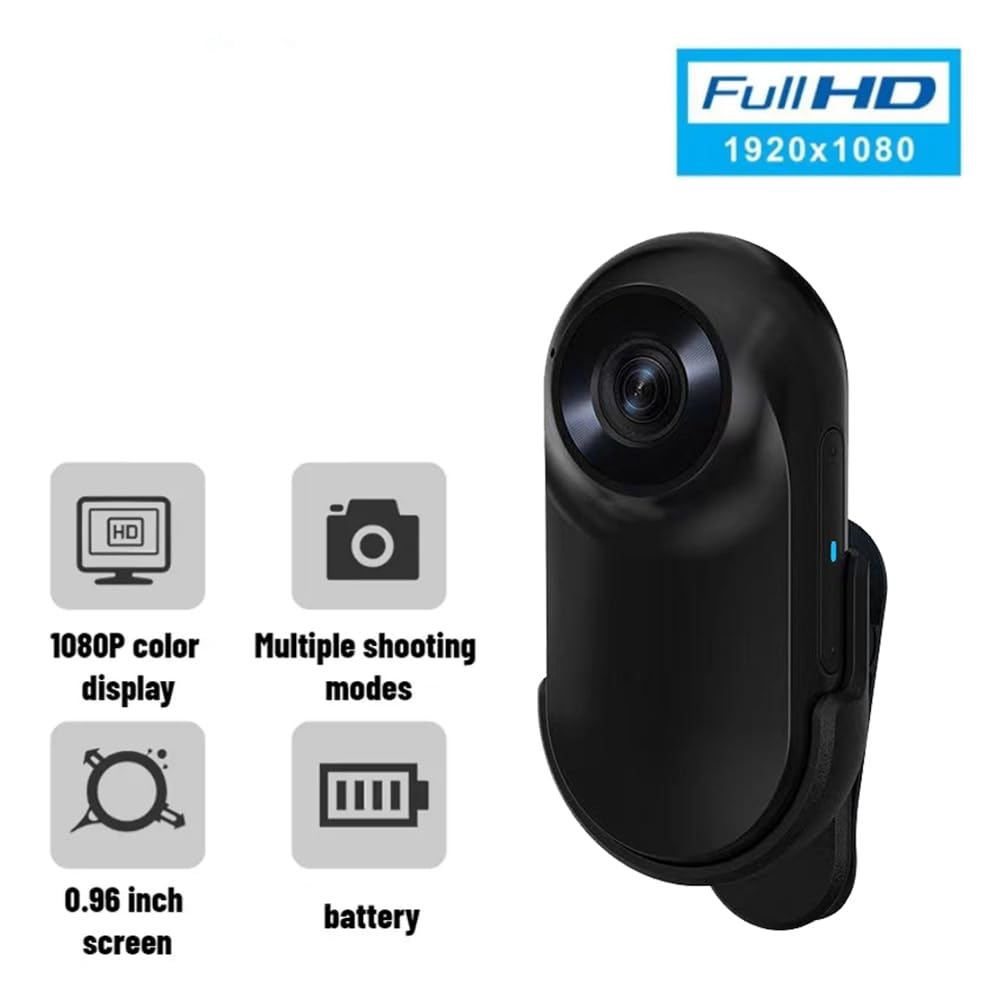 Екшн-камера iFutniew Mini 1080P HD Head Mounted Sports Camera DV Magnetic Bicycle Vibration, фото №6