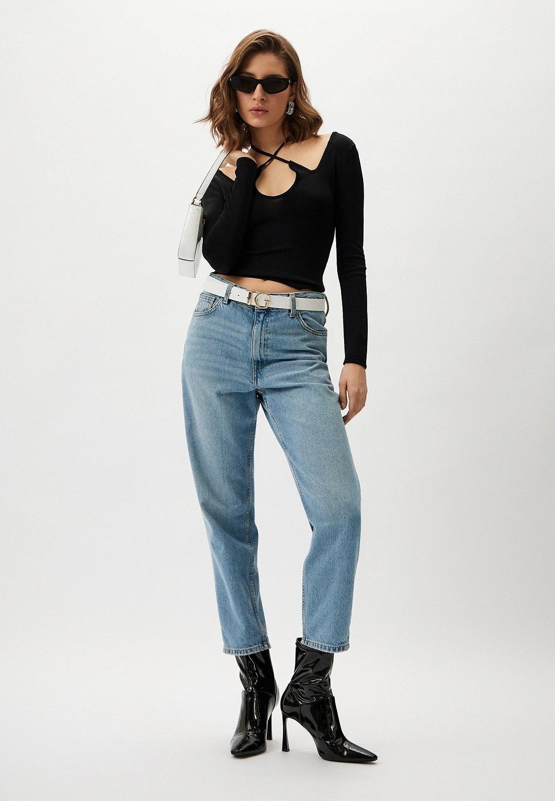 Жіноча футболка з довгим рукавом Guess by Marciano Чорний - M, фото №3