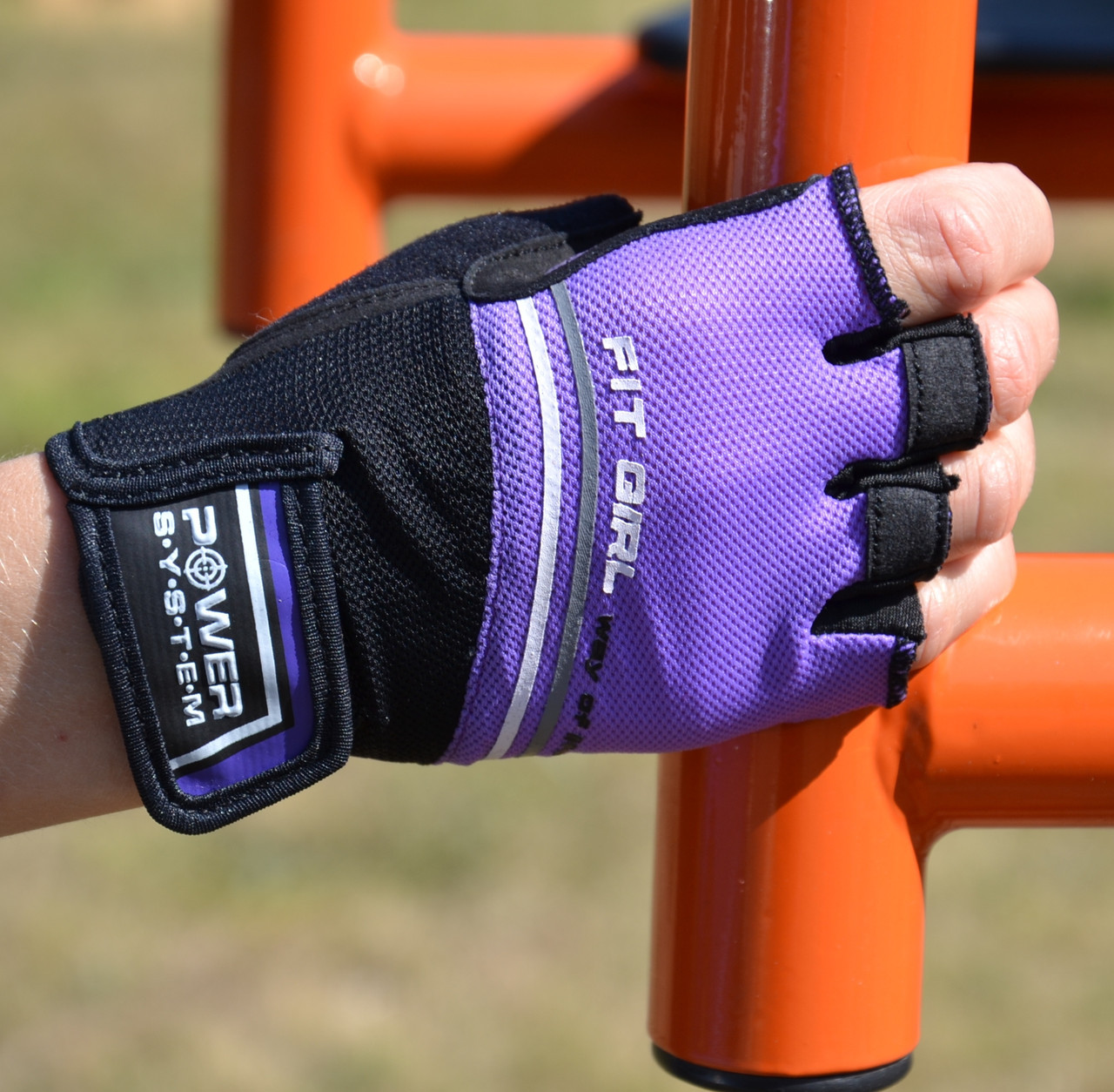 Рукавички для фітнесу Power System PS-2920 Fit Girl Evo Purple S, фото №8
