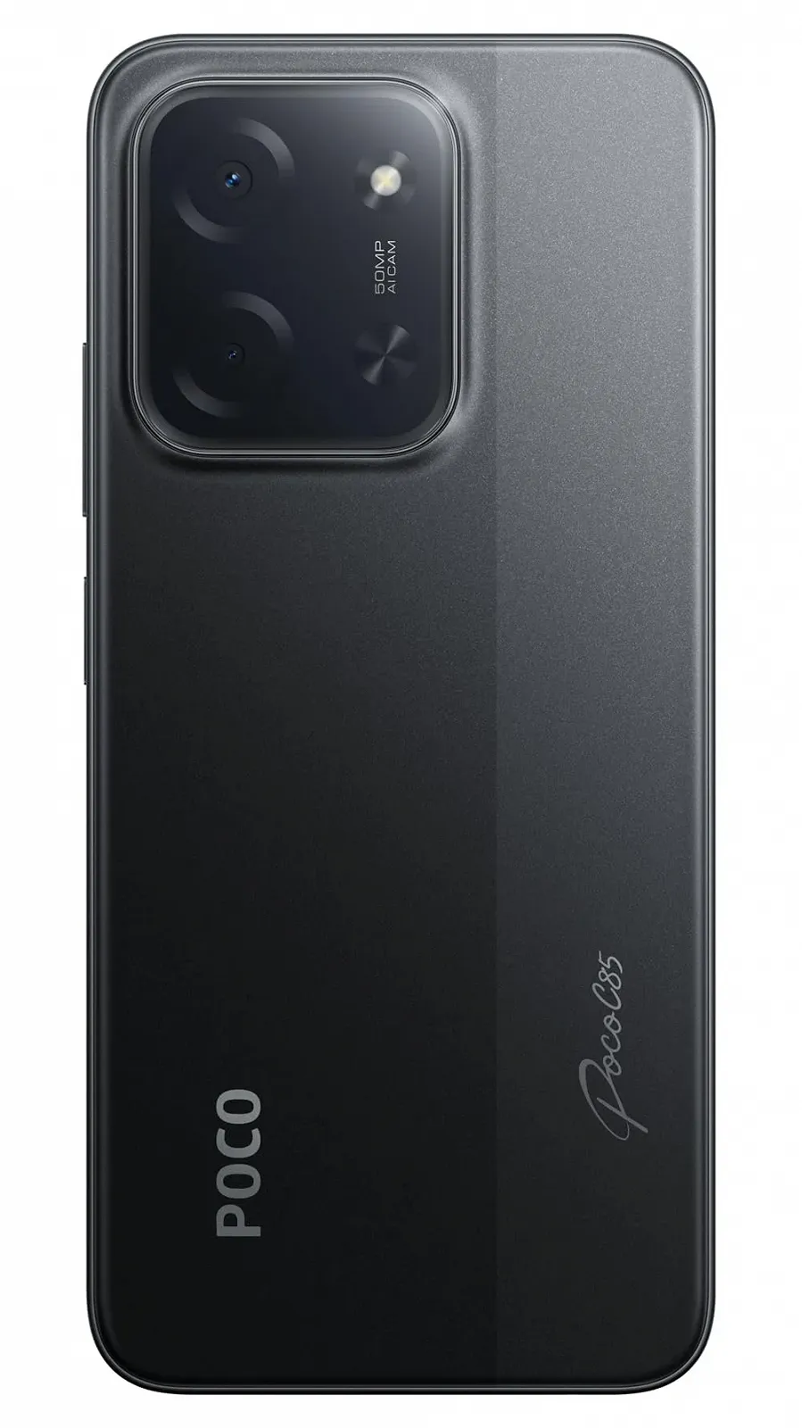 Смартфон XIAOMI Poco C85 8+256GB, 6.9 дюймов 120Hz дисплей MediaTek Helio G81-Ultra Octa-Core, 50MP AI двойная камера, 6000mAh, Черный, фото №4