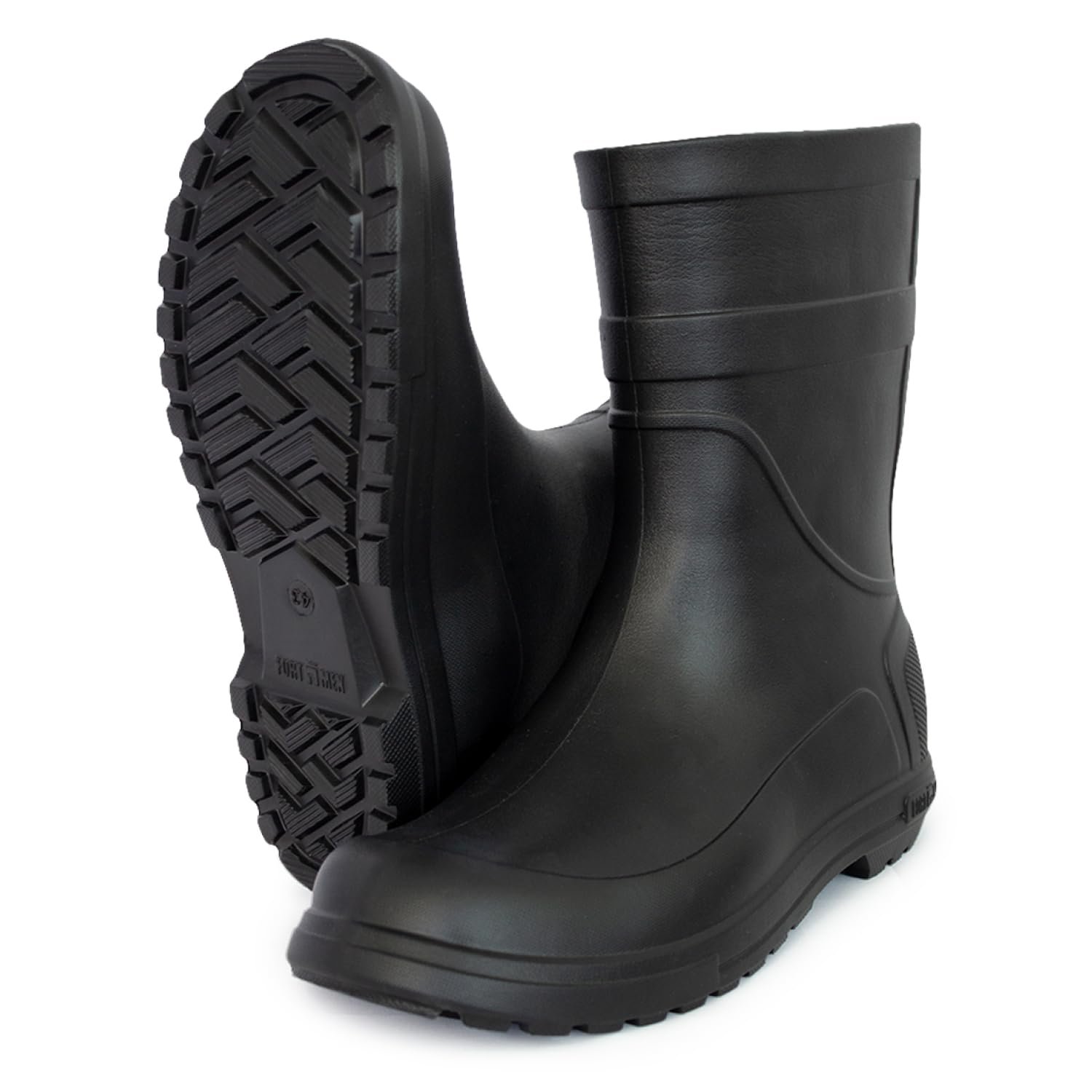 Резиновые Сапоги CLIMBR Ультралегкие Мужские EVA Thermo 40-46 Короткие Садовые Сапоги с Войлочной Подкладкой, фото №1