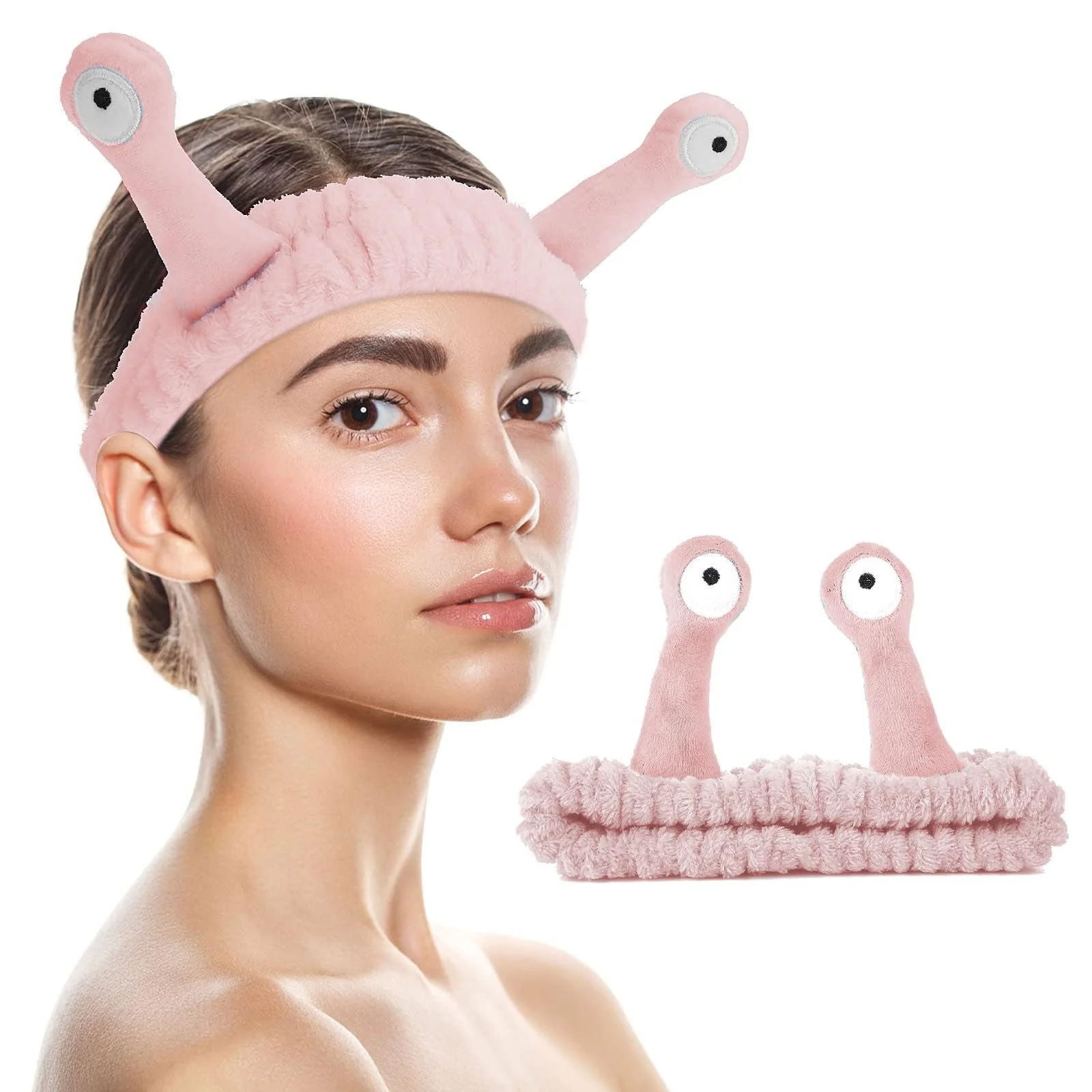 Пов'язка на голову для вмивання Snail Spa, фото №2