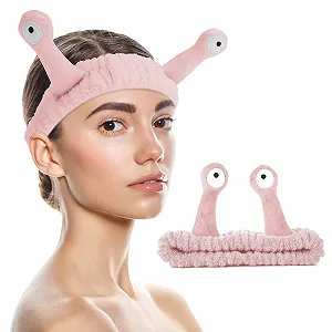 Повязка на голову для умывания Snail Spa цена на synthetic.ua - Фото 1 Повязка на голову для умывания Snail Spa synthetic.ua - Фото 1