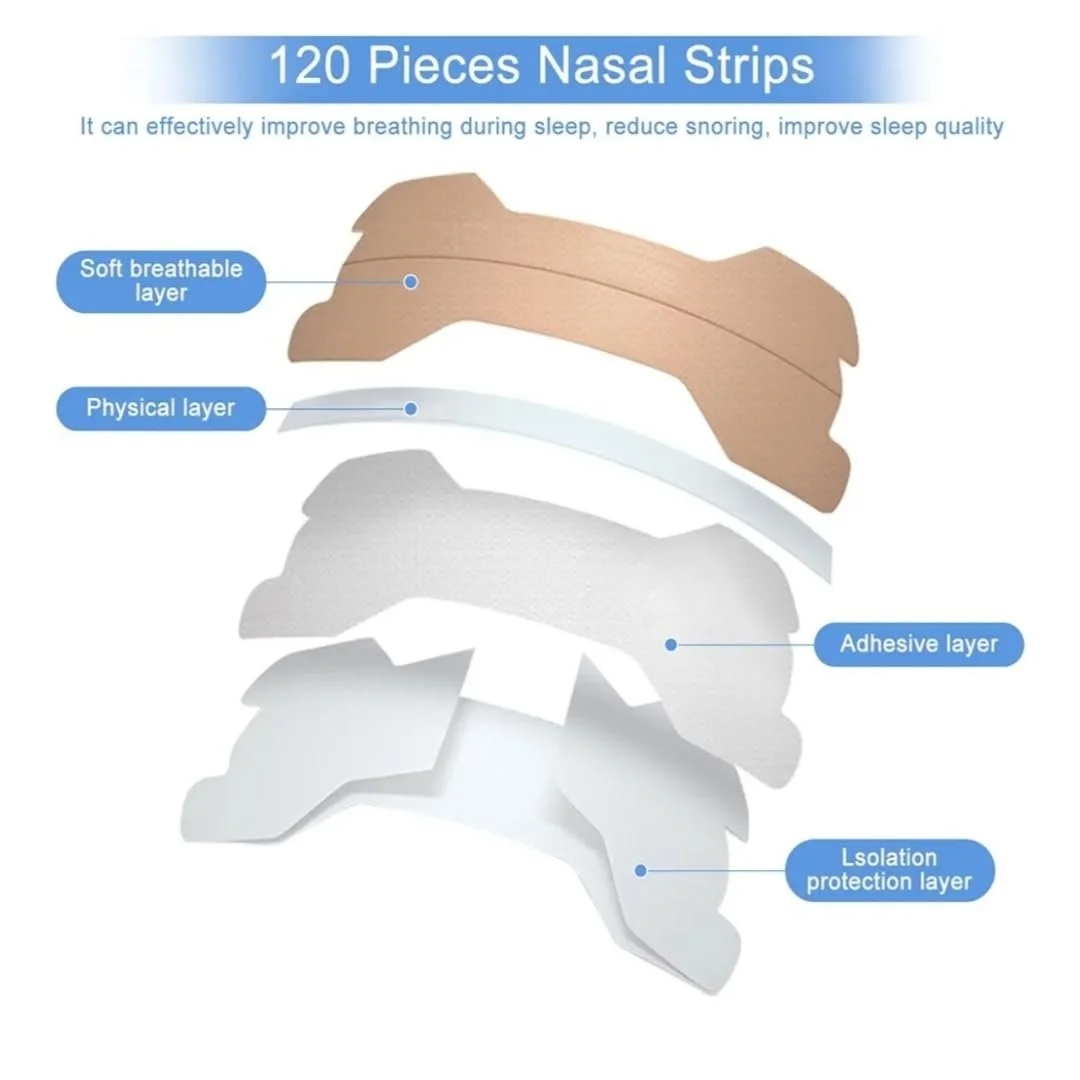 Смужки для носа Пачка з 50 шт. для покращення сну, фото №1 Смужки для носа Пачка з 50 шт. для покращення сну, фото №1