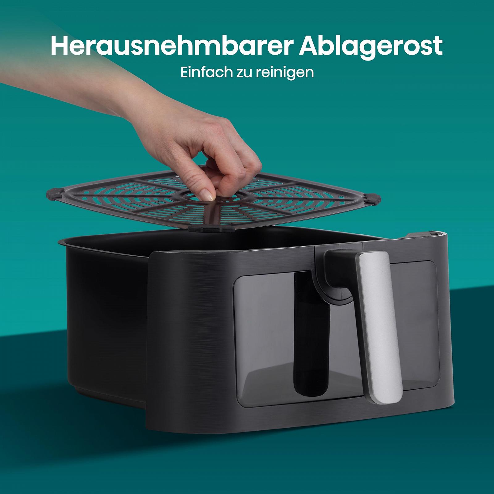 Мультипіч Hisense HAF2100DCD 2100 Вт 7.7 л 10 програм Black 40.1 x 31 x 35 см, фото №8 Мультипіч Hisense HAF2100DCD 2100 Вт 7.7 л 10 програм Black 40.1 x 31 x 35 см, фото №8
