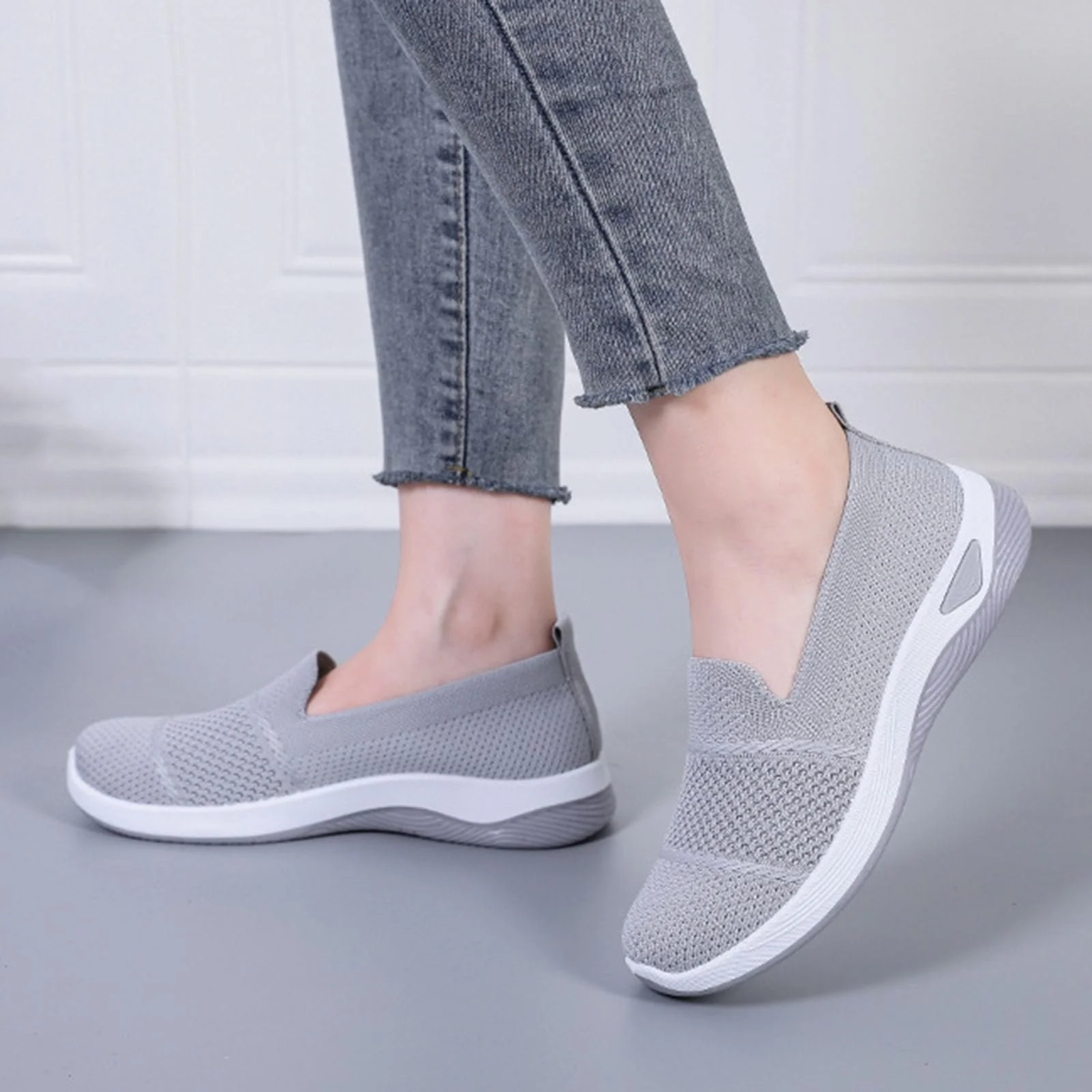 Ортопедические Кроссовки Gyaimxfu Женские Без Шнуровки, фото №2 Ортопедические Кроссовки Gyaimxfu Женские Без Шнуровки, фото №2