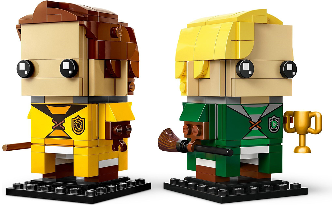 Детский конструктор LEGO Brick Headz Драко Малфой и Седрик Диггори (40617), фото №2