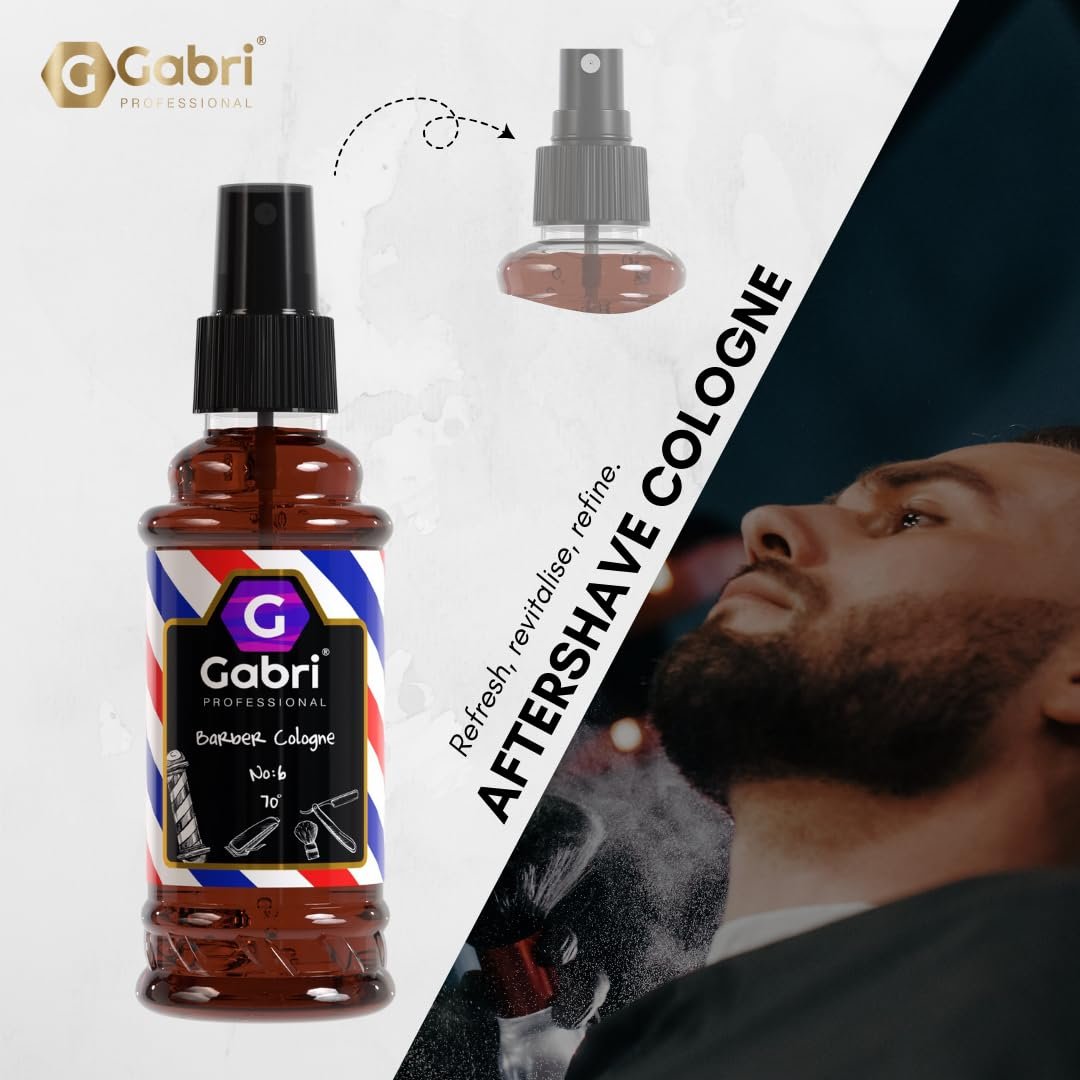 Одеколон после бритья Gabri No:6 Barber 150 мл - 70°, фото №4