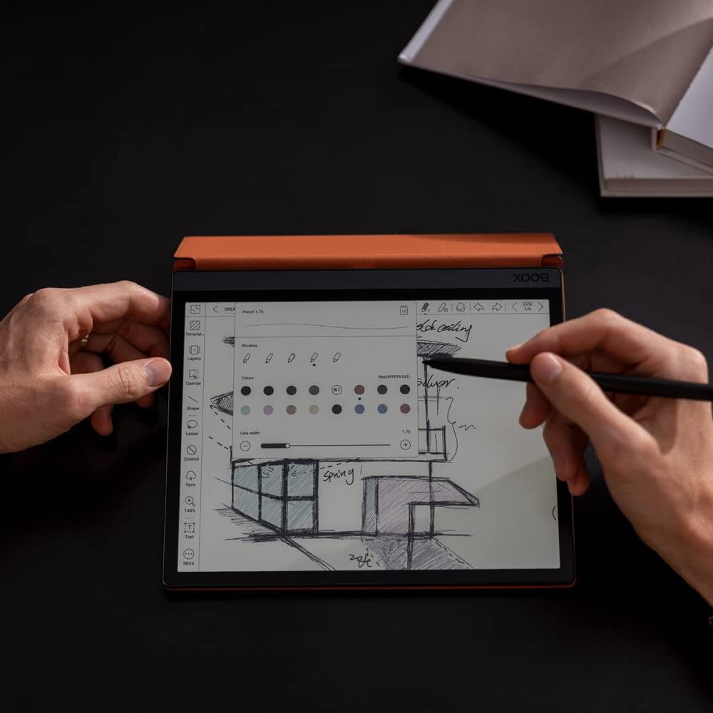 Електронна книга 10.3" 2К Onyx Boox Tab Ultra C 4/128Gb Android 11 6300 mAh Сіра, фото №5