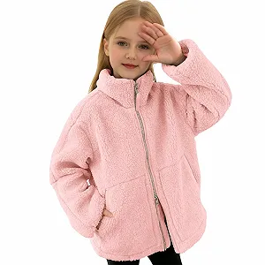 Куртка Teddy Fleece Hsternexy для дівчаток - Фото 1