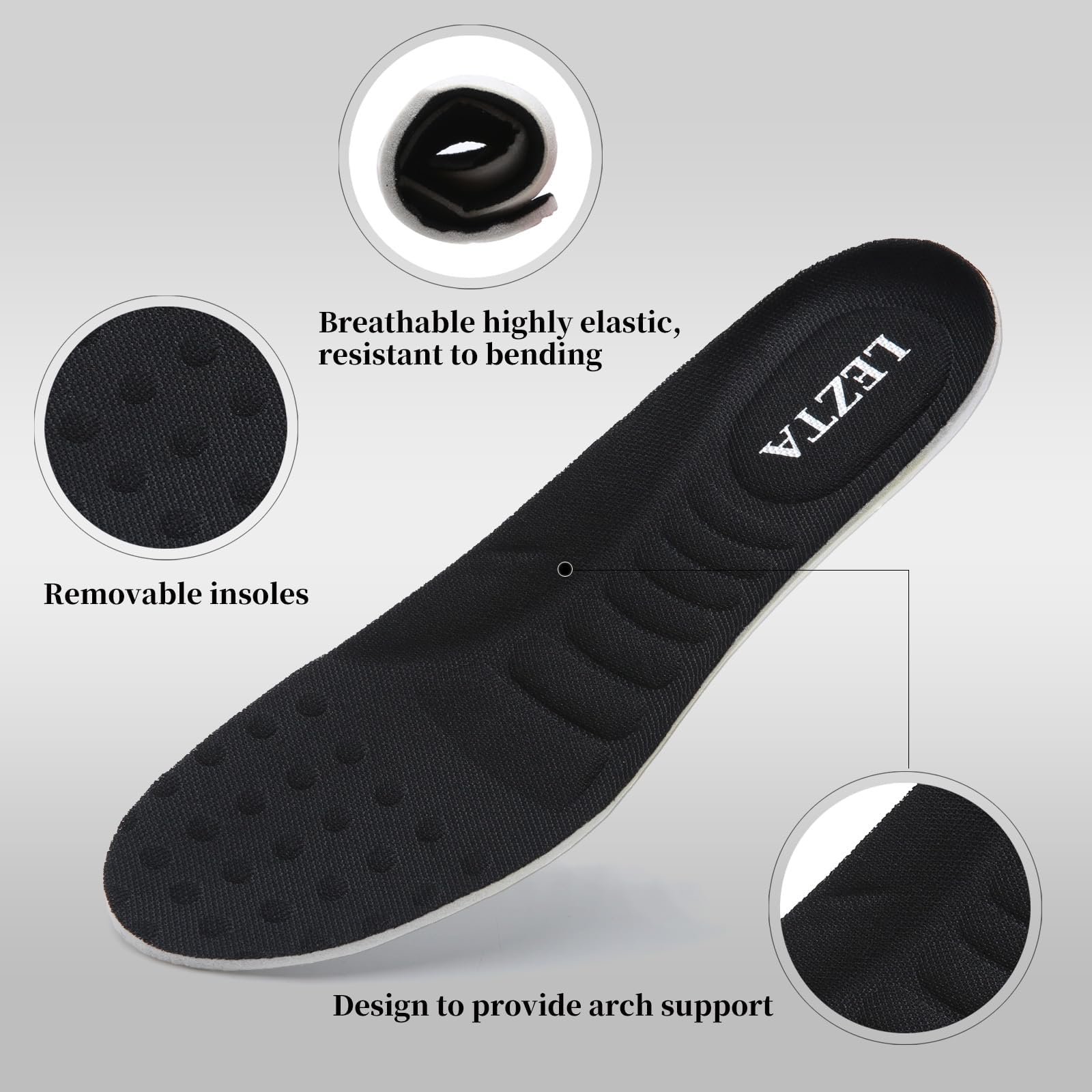 Кросівки LEZTA Оксфорди для костюма, дихаючі, сітчасті, спортивні, тенісні, для ходьби, комфортні, фото №5