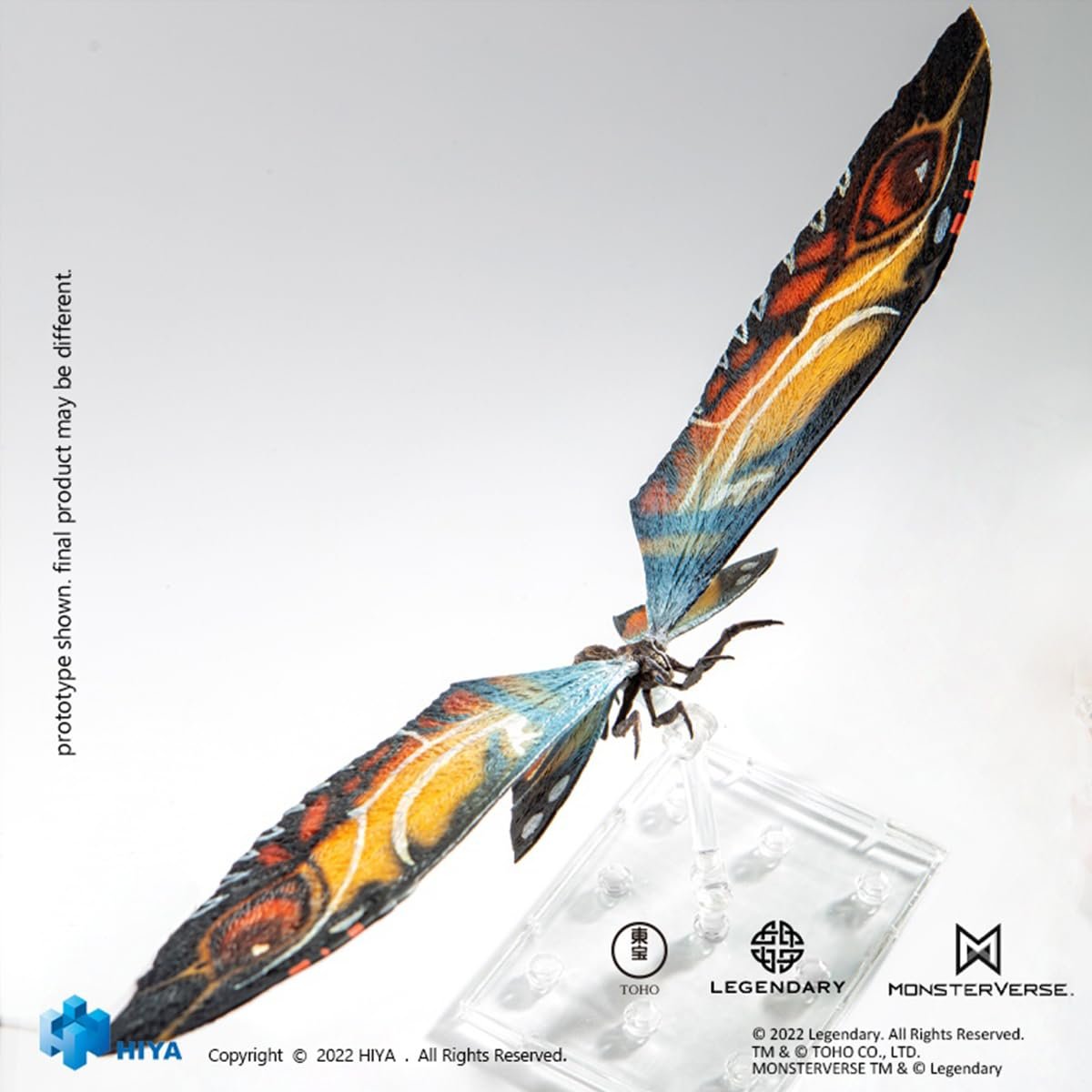 Фігурка HiPlay King of The Monsters HPEBG0075 Mothra Exquisite Basic Series, фото №9