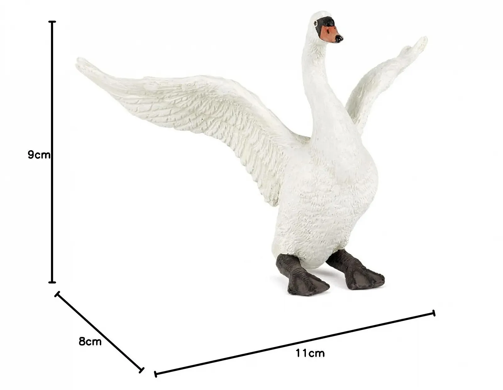 Фігурка Papo Swan 50115 біла, фото №10