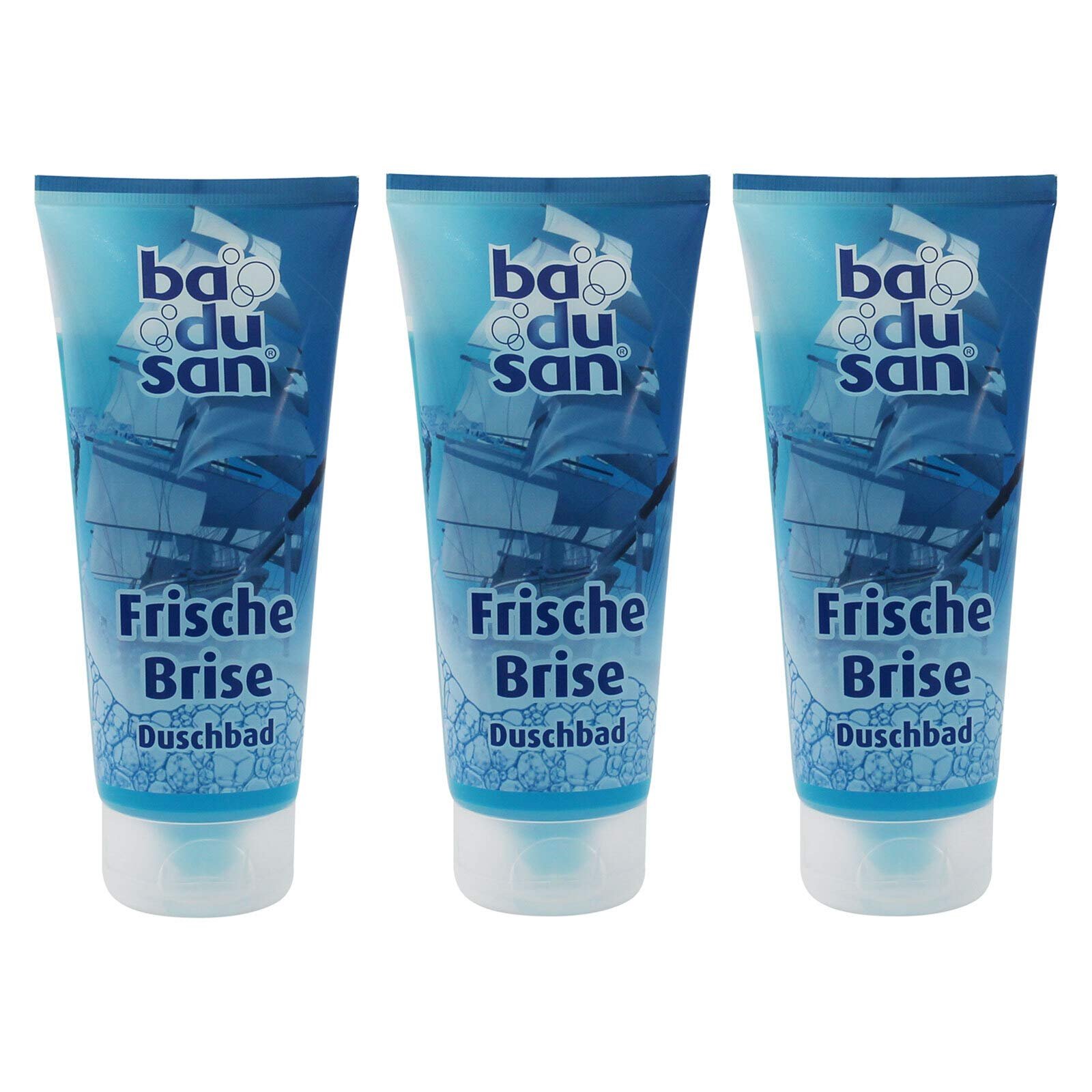 Гель для душу Badusan Fresh Breeze 3 x 200 мл Набір 3 шт., фото №1