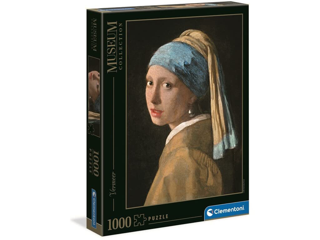 Пазл Clementoni Museum Collection 39614 Vermeer - The Girl with the Pearl Earring 1000 элементов 69х50 см, фото №1