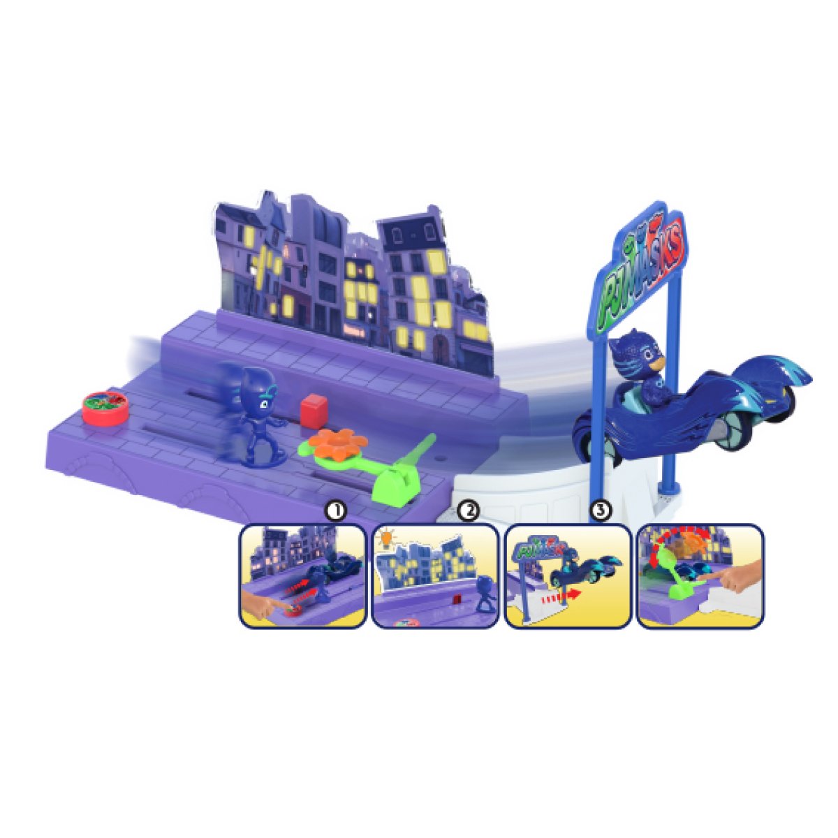 Машинка Simba Dickie PJ Masks Night Mission для дітей унісекс, фото №11