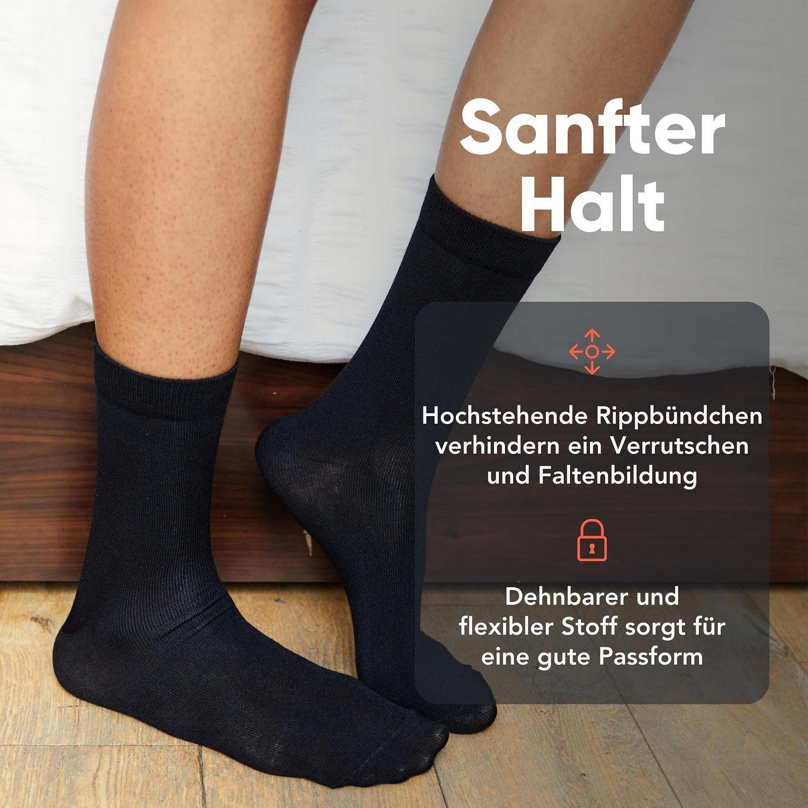 Носки FM London, 6 пар, бамбуковые, однотонные и с узором, женские, мягкие на ощупь и устойчивы к запахам, фото №4