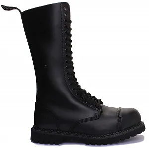 Черевики Derby Grinders King CS Чорні synthetic.ua - Фото 1