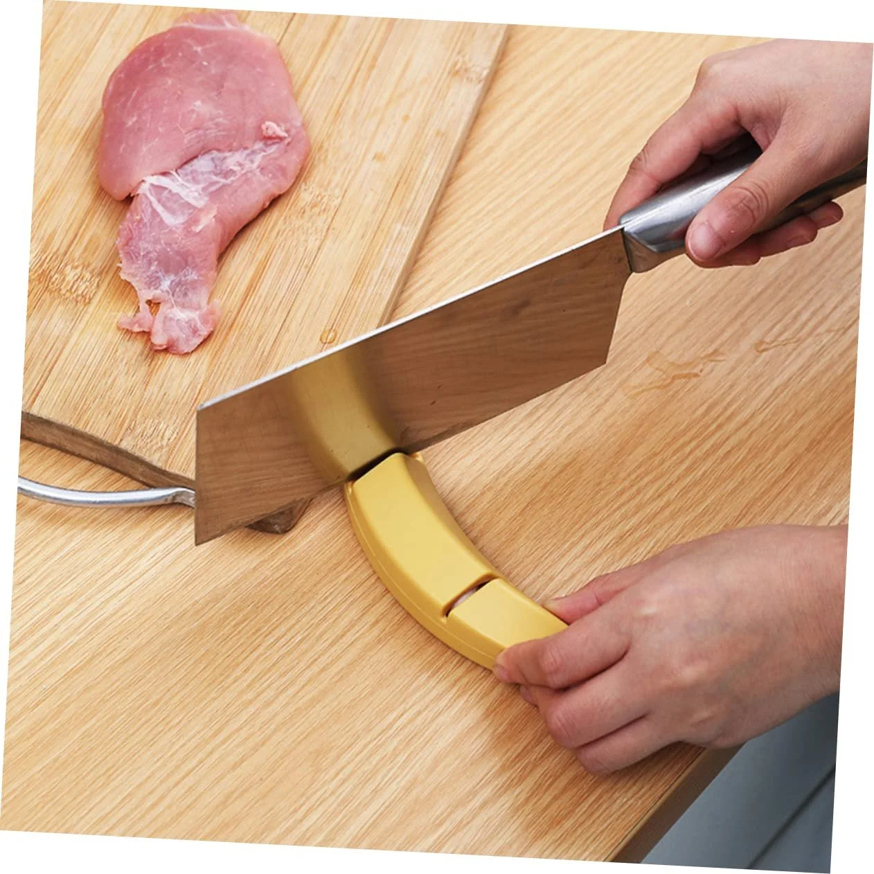 Точилка для ножей Набор 2 шт. переносной карбид кремния для ножниц и хлебных ножей, фото №9