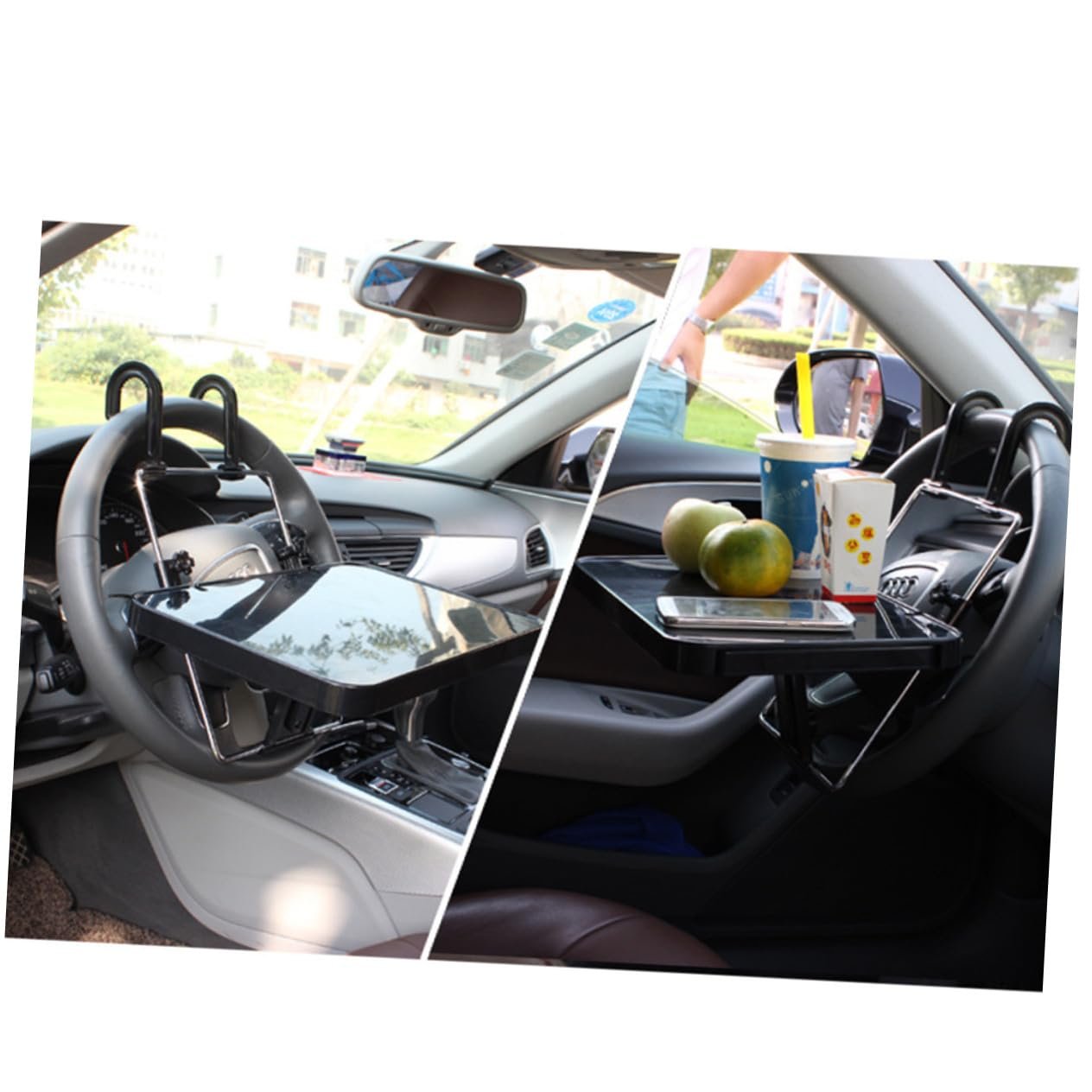 Автомобильный столик для ноутбука складной Gatuidа с ящиком для заднего сиденья, органайзер и поднос для еды, складная подставка для ноутбука в дорогу, компактный, экономящий место для путешествий, бизнеса и, фото №2 Автомобильный столик для ноутбука складной Gatuidа с ящиком для заднего сиденья, органайзер и поднос для еды, складная подставка для ноутбука в дорогу, компактный, экономящий место для путешествий, бизнеса и, фото №2