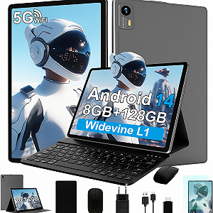 Планшет 10.1" Bvlary X50 4+4/128Gb 8 ядер Android 14 8000 mAh Серый - Фото 1