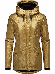 Куртка зимняя Ragwear Monadde Bling YOUMODO Женская Теплая Блестящая с Капюшоном synthetic.ua - Фото 1