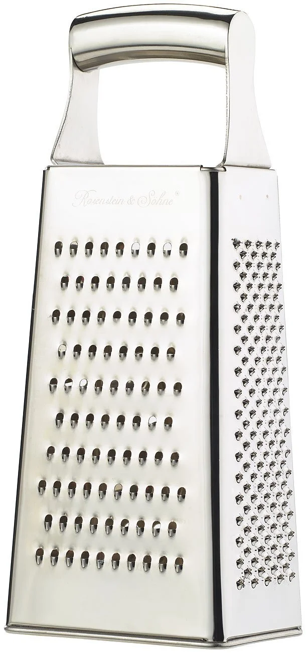 Терка Rosenstein & Söhne Квадратна з нержавіючої сталі з дуже гострими лезами, фото №5 Терка Rosenstein & Söhne Квадратна з нержавіючої сталі з дуже гострими лезами, фото №5