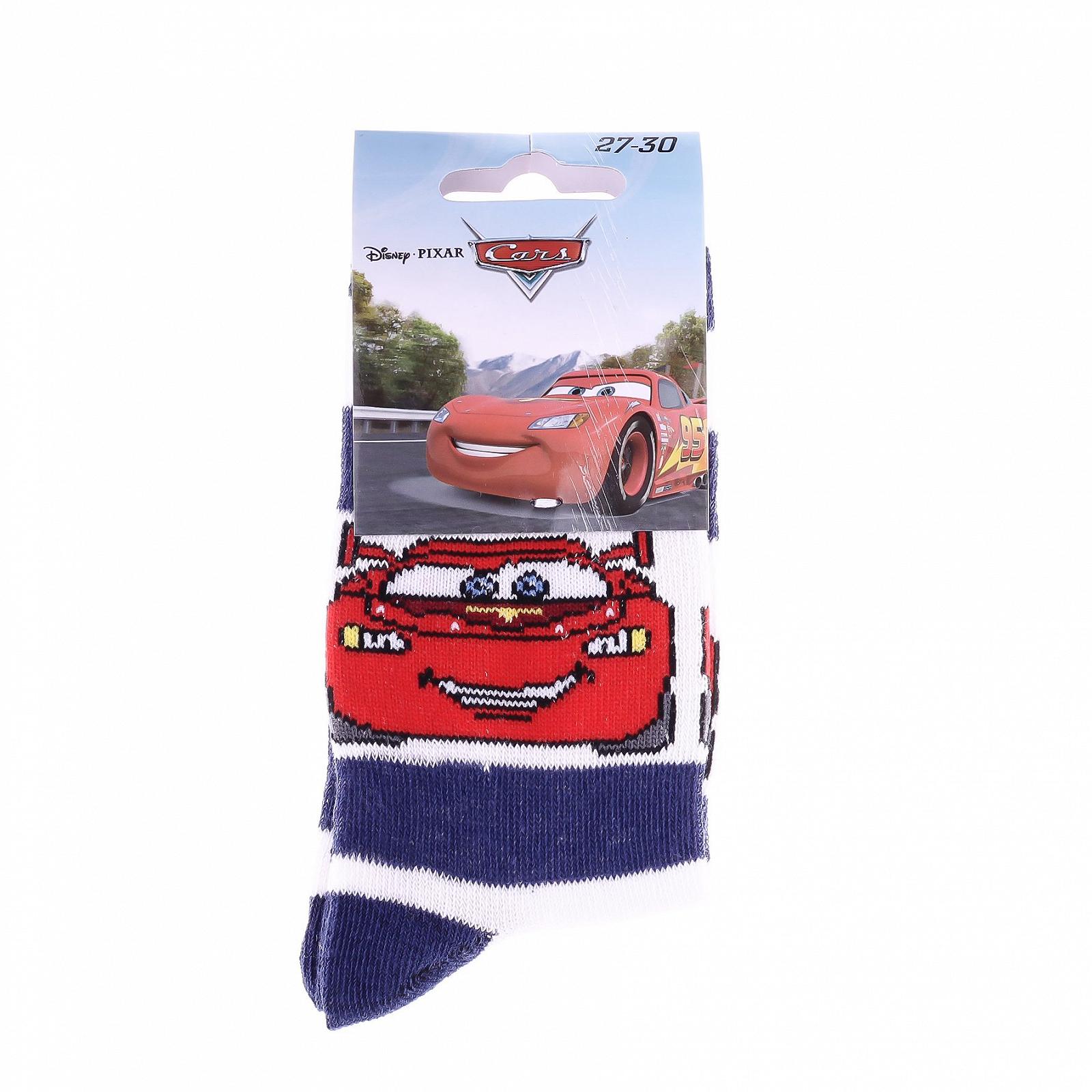 Носки CARS CARS + GROS PLAN Бело-синий 31-34, фото №2