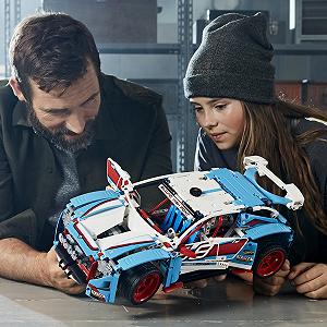 Конструктор LEGO Technic Rally Car 42077 (1005 деталей) synthetic.ua - Фото 1
