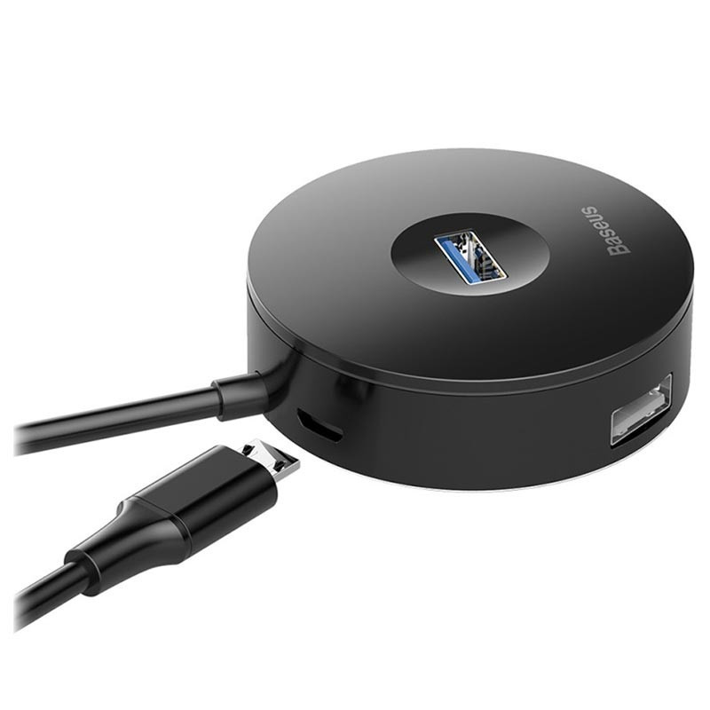 Перехідник HUB Baseus Round Box USB to 3.0 3USB 2.0 CAHUB-F, фото №6