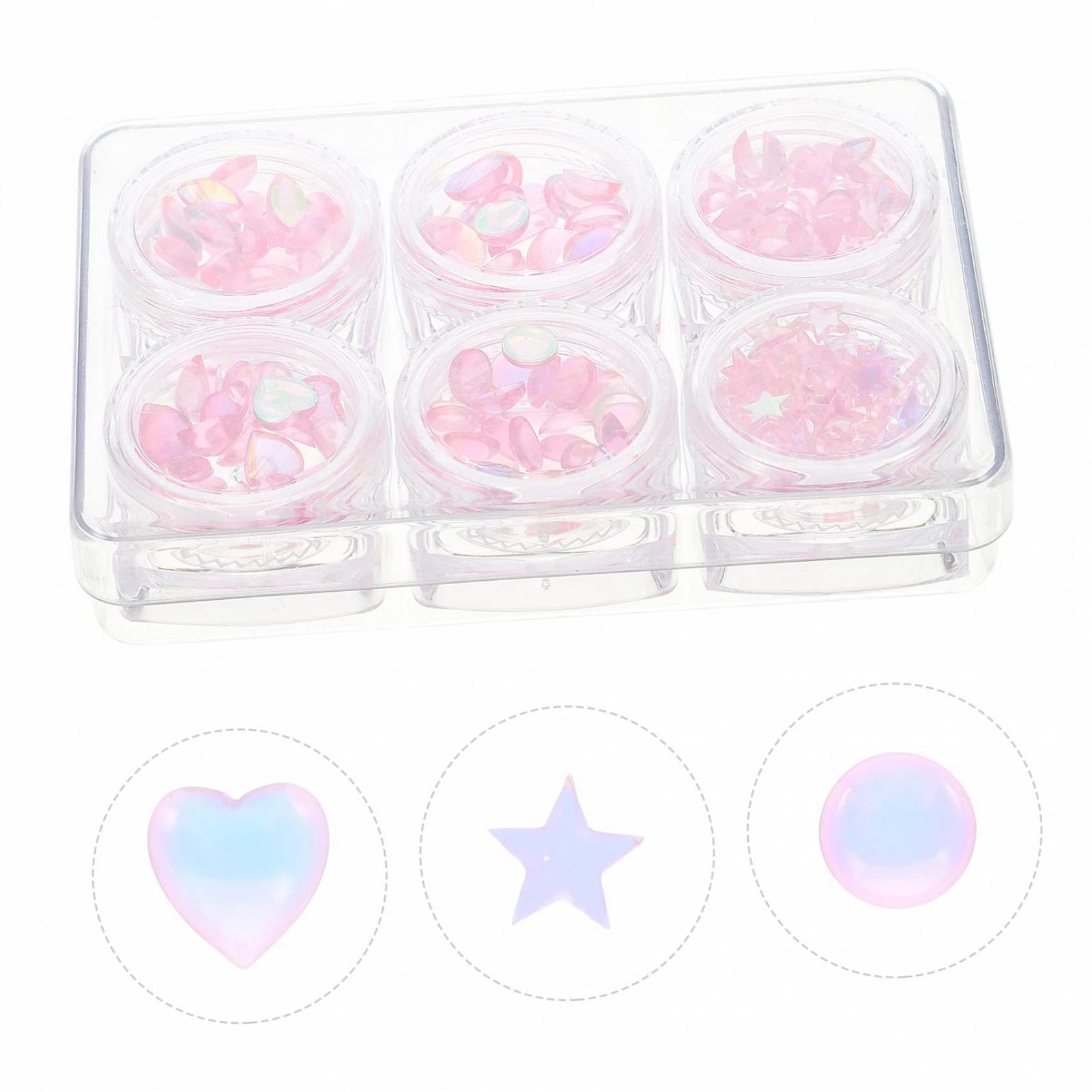 Подвески для ногтей Разноцветные заклепки Декоративные аксессуары для ногтей для DIY маникюра Легкие в применении аксессуары для ногтей, фото №2