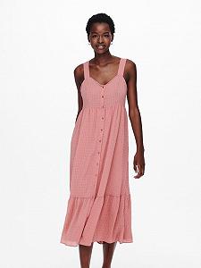 Сукня ONLFELISA STRAP MIDI DRESS WVN 15230957-Dusty Rose ONLY Розовий XS - Фото 1