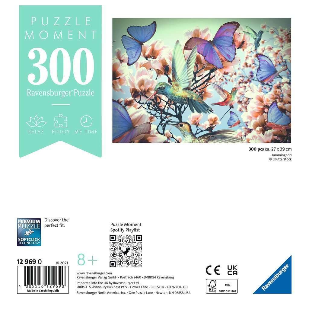 Пазл Ravensburger Puzzle Moment Hummingbird 12969 200 елементів, фото №2