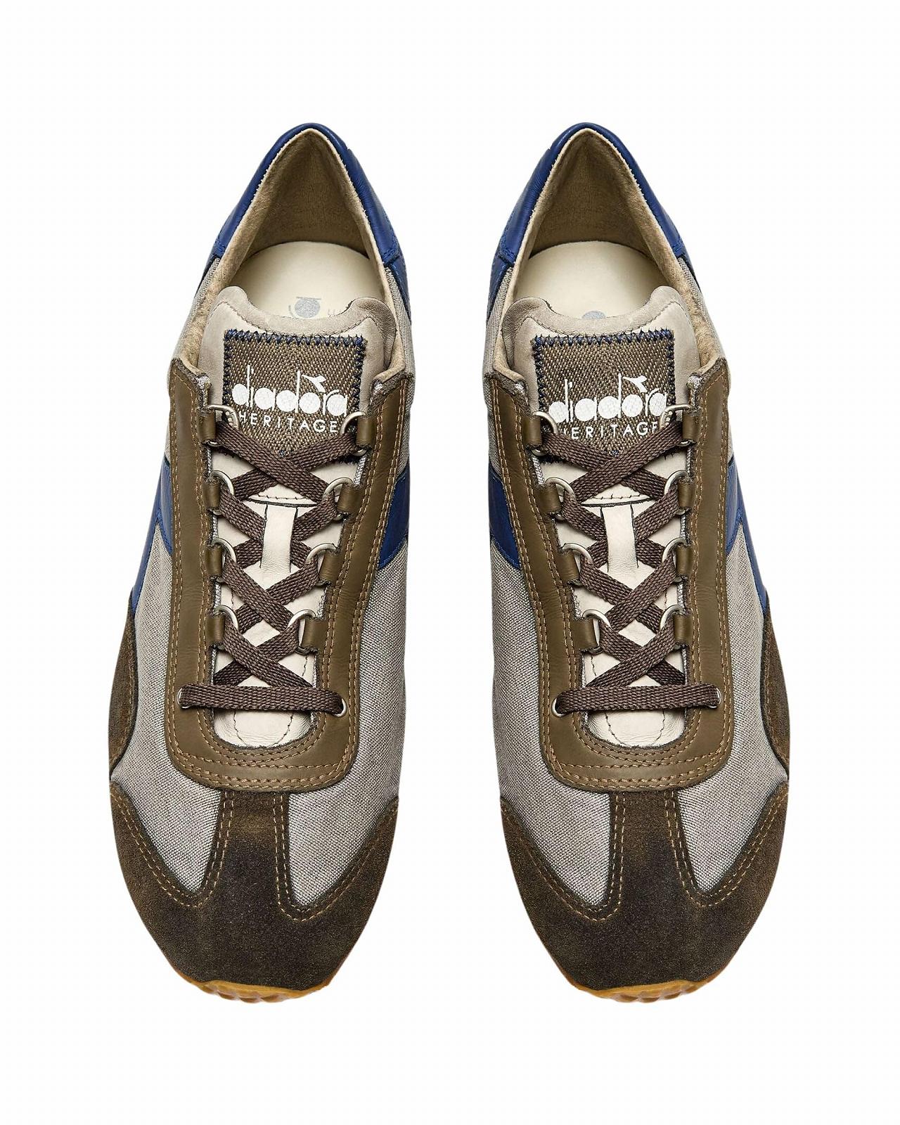 Кросівки Diadora Heritage Equipe Dirty SW Evo 181251 Повсякденні Унісекс Канва Темно-сірий, фото №6 Кросівки Diadora Heritage Equipe Dirty SW Evo 181251 Повсякденні Унісекс Канва Темно-сірий, фото №6