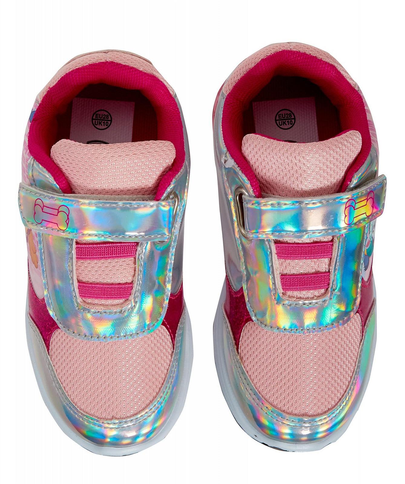 Кроссовки Paw Patrol Skye для девочек с подсветкой, спортивная обувь, LED кроссовки, фото №7