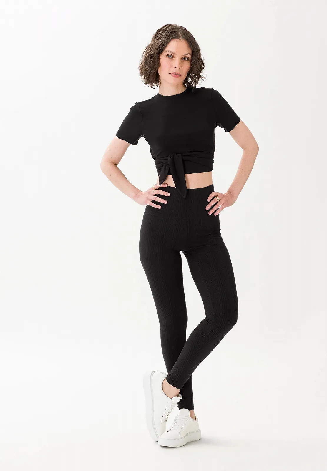Женская футболка топ Les Lunes The Lou Top Black - XL, фото №2