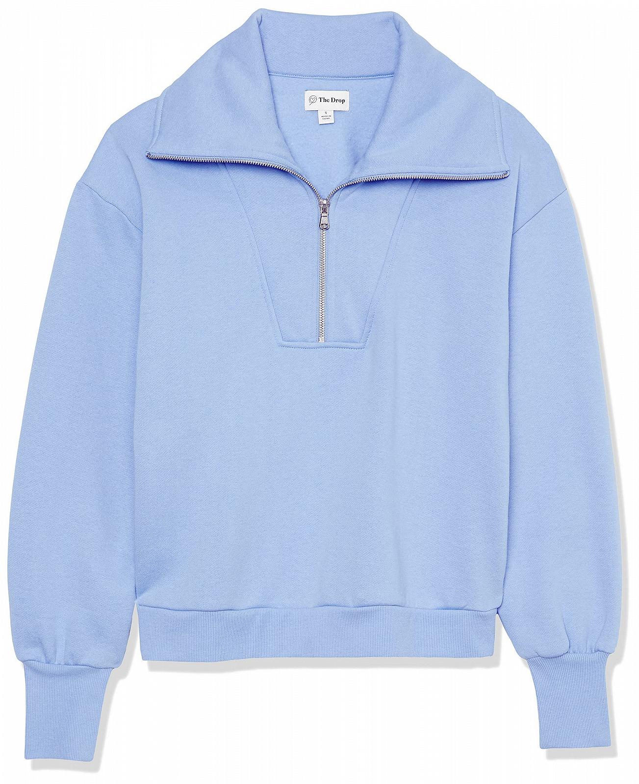 Кофта The Drop Hayley Фліс напівблискавка, фото №6 Кофта The Drop Hayley Фліс напівблискавка, фото №6