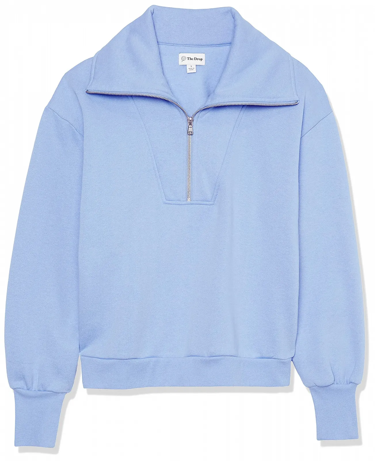 Кофта The Drop Hayley Флис полумолния, фото №6 Кофта The Drop Hayley Флис полумолния, фото №6