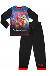 Комплект піжами Довгий FIVE NIGHTS AT FREDDY'S чорний - Фото 1