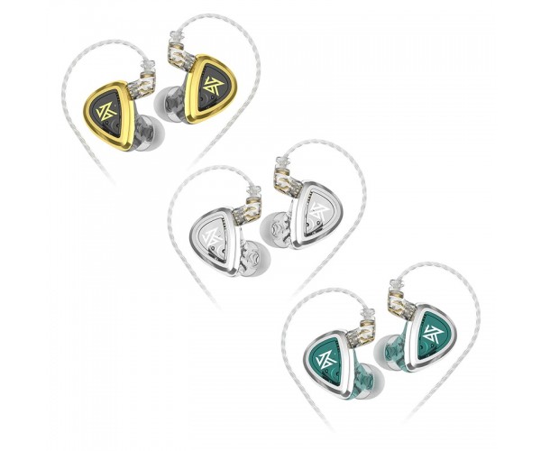 Набір навушників KZ EDA 3 in 1 з динамічним драйвером Multicolor, фото №2