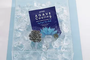 Гидрогелевая маска для лица PETITFEE Agave Cooling Single - Фото 1