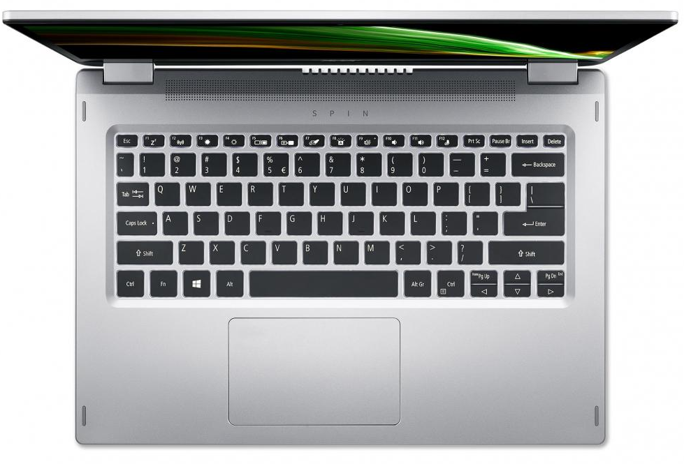 Ноутбук 14" Acer Spin SP114-31-C96T Intel Celeron N5100 RAM 4GB eMMC 128GB 10час батарея Win10 Алюминиевой корпус (UKR), фото №3 Ноутбук 14" Acer Spin SP114-31-C96T Intel Celeron N5100 RAM 4GB eMMC 128GB 10час батарея Win10 Алюминиевой корпус (UKR), фото №3